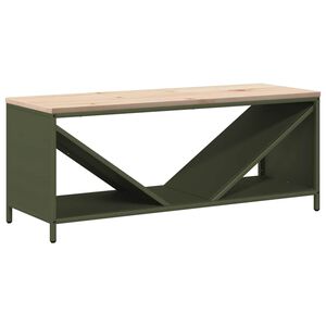 vidaXL ol&iacute;vaz&ouml;ld tűzifa &aacute;llv&aacute;ny fa tetővel 100,5x35,5x40 cm