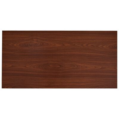 vidaXL barna MDF étkezőasztal 120 x 60 x 74 cm