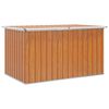 vidaXL K&uuml;lt&eacute;ri T&aacute;rol&oacute; Doboz Horganyzott Ac&eacute;l 171 x 99 x 93 cm