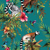 DUTCH WALLCOVERINGS 12402 maki majmos z&ouml;ld tap&eacute;ta