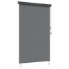 vidaXL Roletta Vil&aacute;gossz&uuml;rke 120 x 250 cm Sz&ouml;vet &eacute;s Alum&iacute;nium