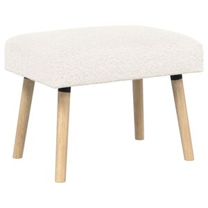 vidaXL pad Egysz&iacute;nű Kr&eacute;msz&iacute;nű 60 x 40 x 45 cm Boucl&eacute;