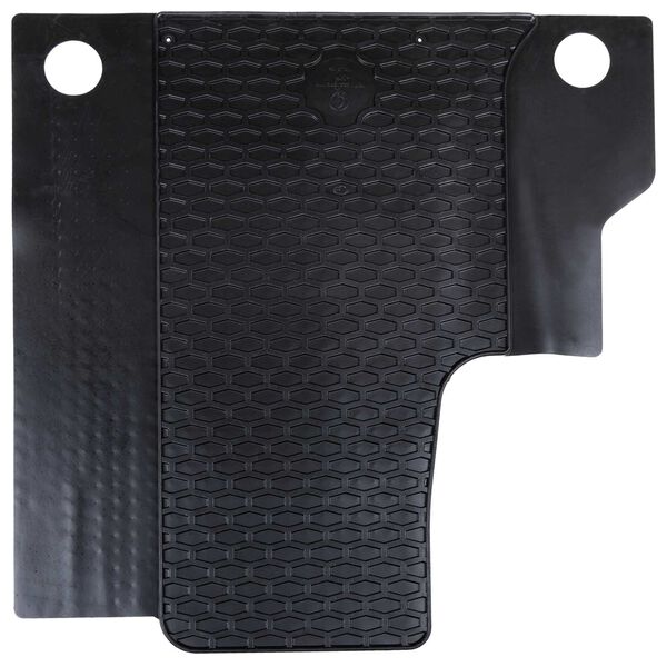 vidaXL Aut&oacute;szőnyeg 3 pcs Fekete VW CRAFTER , TGE TPE