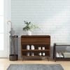 vidaXL barna t&ouml;lgy sz&iacute;nű szerelt fa cipősszekr&eacute;ny 70x36x60 cm