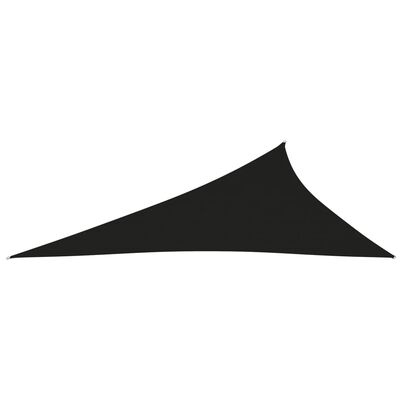 vidaXL fekete háromszögű oxford-szövet napvitorla 4 x 5 x 6,4 m