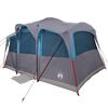 vidaXL Csal&aacute;di S&aacute;tor tetővel K&eacute;k &eacute;s Sz&uuml;rke 435 x 255 x 216 cm