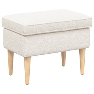 vidaXL L&aacute;bp&aacute;rna Kr&eacute;msz&iacute;nű 55 x 35 x 41 cm Boucl&eacute;