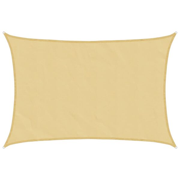 vidaXL homoksz&iacute;nű 100% poli&eacute;szter oxford sz&ouml;vet napvitorla 6x5 m