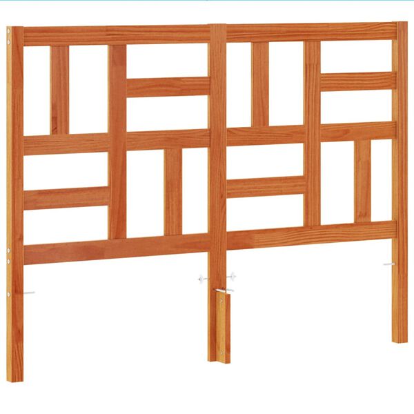 vidaXL viaszbarna t&ouml;m&ouml;r fenyőfa fejt&aacute;mla 150 cm