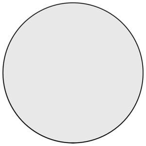 vidaXL fekete falit&uuml;k&ouml;r &Oslash; 60 cm Kerek