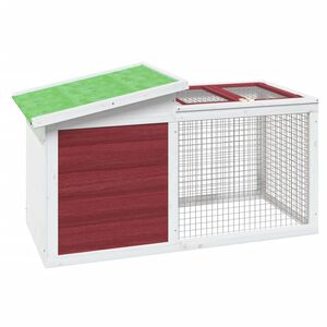 vidaXL mokkabarna t&ouml;m&ouml;r fenyőfa ny&uacute;lketrec 100,5 x 54 x 55 cm