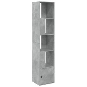 vidaXL betonsz&uuml;rke szerelt fa k&ouml;nyvespolc 40 x 36 x 189 cm