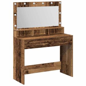 vidaXL &Ouml;lt&ouml;zk&ouml;dőasztal &Ouml;reg fa 100 x 41 x 135 cm Szerelt Fa