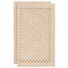 vidaXL 2 db t&ouml;m&ouml;r fenyőfa r&aacute;csos szekr&eacute;nyajt&oacute; 59,5x99 cm