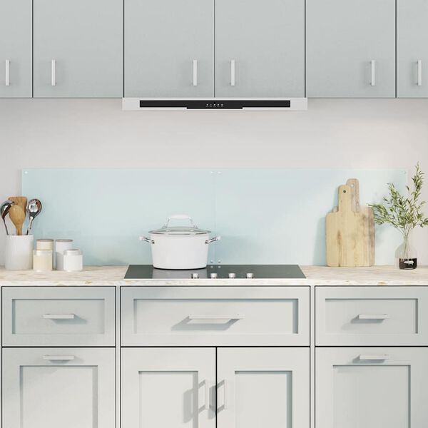 vidaXL 2 db fehér edzett üveg konyhai falburkoló 80 x 40 cm