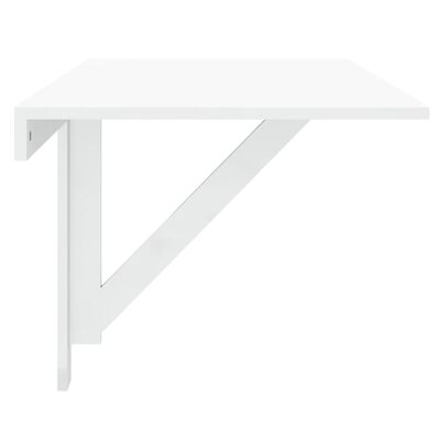 vidaXL magasfényűfehér szerelt fa összecsukható fali asztal100x60x56cm