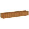 vidaXL corten ac&eacute;l kerti magas&aacute;gy&aacute;s 479x100x69 cm