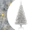 vidaXL Kar&aacute;csonyfa 150 LED-del &aacute;llv&aacute;nnyal Ez&uuml;st 150 cm PET