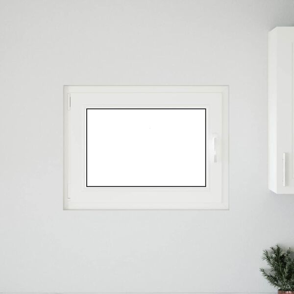 vidaXL "RISOR" pinceablak 80x60 cm, buk&oacute;-ny&iacute;l&oacute;, DIN, bal oldali, antracit