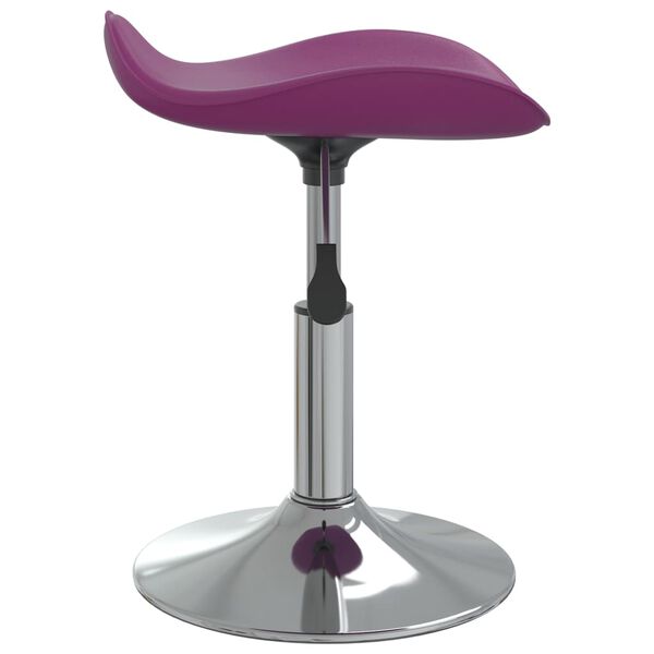 vidaXL lila kr&oacute;mozott ac&eacute;l &eacute;s műbőr b&aacute;rsz&eacute;k