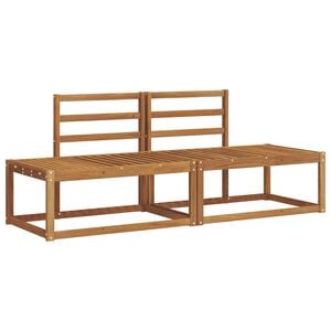 vidaXL K&uuml;lt&eacute;ri kanap&eacute; szett 2 pcs Term&eacute;szetes 182,5 x 63 x 73 cm