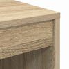 vidaXL Asztal fiókkal 2 pcs Sonoma tölgy