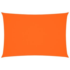 vidaXL narancss&aacute;rga t&eacute;glalap alak&uacute; oxford-sz&ouml;vet napvitorla 2,5x4,5 m