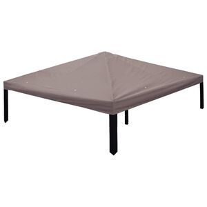 vidaXL S&aacute;tras Fed&eacute;l 300 x 300 cm T&oacute;psz&iacute;nű Poli&eacute;szter &eacute;s ac&eacute;l
