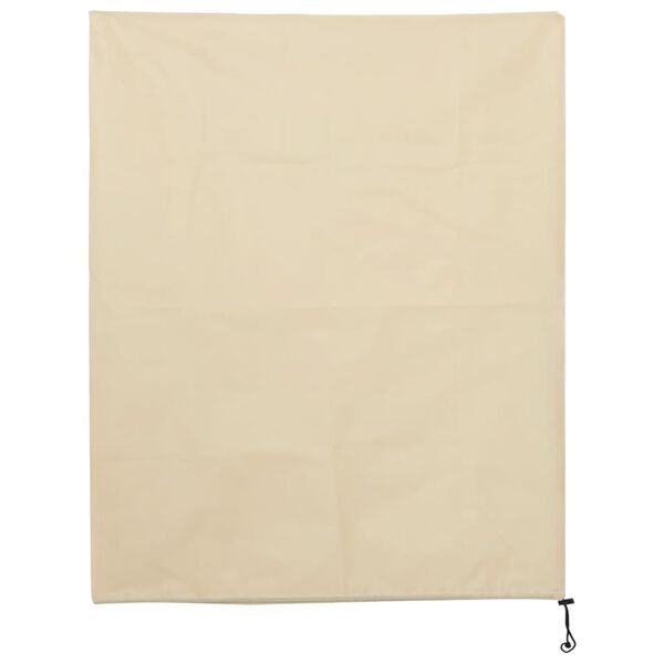 vidaXL 4 db növényvédő huzat zsinórral 70 g/m² 0,8 x 1 m