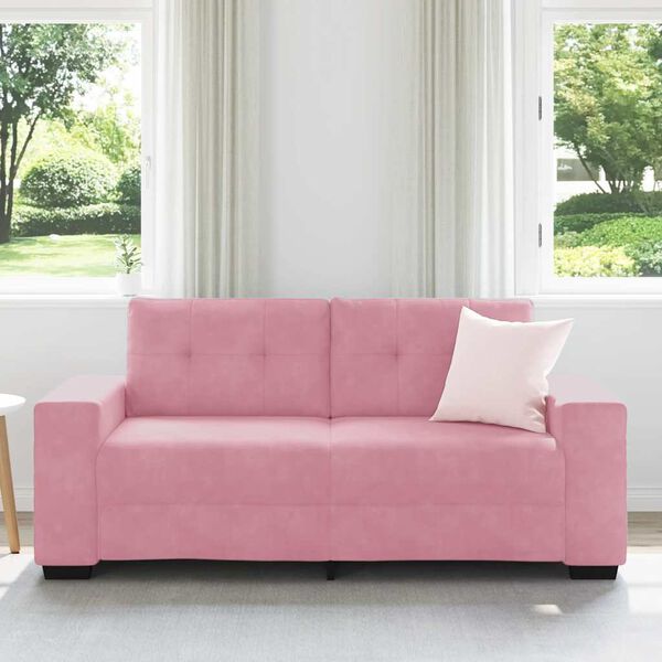 vidaXL r&oacute;zsasz&iacute;n b&aacute;rsony loveseat kanap&eacute; 180x77x82 cm