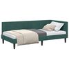 vidaXL Sarok&aacute;gy keret fejt&aacute;ml&aacute;val S&ouml;t&eacute;tz&ouml;ld 100 cm x 200 cm B&aacute;rsony