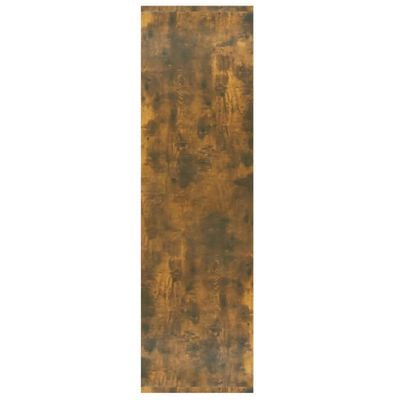 vidaXL füstös tölgyszínű könyvszekrény/térelválasztó 80 x 30 x 103 cm