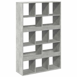 vidaXL betonsz&uuml;rke szerelt fa t&eacute;relv&aacute;laszt&oacute; 100 x 33 x 156,5 cm