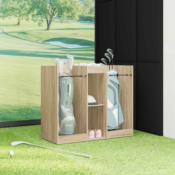 vidaXL Golf Szekr&eacute;ny Egysz&iacute;nű Sonoma t&ouml;lgy 102 x 45 x 85,5 cm