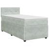 vidaXL Boxspring &aacute;gy matraccal Vil&aacute;gossz&uuml;rke 80 x 200 cm B&aacute;rsony