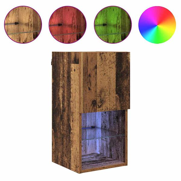 vidaXL Fals&iacute;that&oacute; TV Szekr&eacute;ny &Ouml;reg fa 30,5 x 30 x 60 cm Faanyag