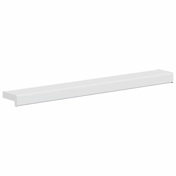 vidaXL Ablakp&aacute;rk&aacute;ny Feh&eacute;r 80 x 15 x 4,5 cm PVC