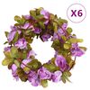 vidaXL 6 db vil&aacute;goslila vir&aacute;gf&uuml;z&eacute;r 250 cm