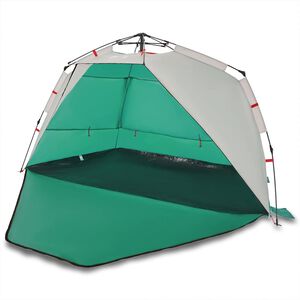 vidaXL 3 szem&eacute;lyes tengerz&ouml;ld v&iacute;z&aacute;ll&oacute; felugr&oacute; strands&aacute;tor