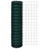 vidaXL Euro Fence z&ouml;ld ac&eacute;lker&iacute;t&eacute;s 25 x 1,5 m