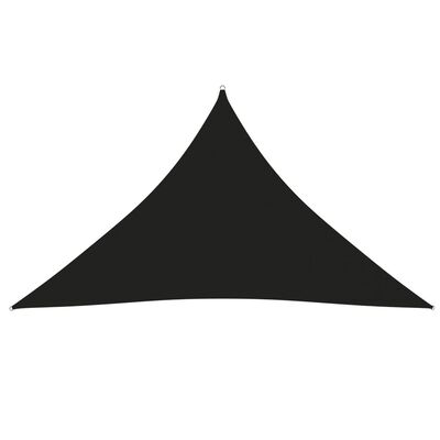 vidaXL fekete háromszögű oxford-szövet napvitorla 5 x 5 x 6 m
