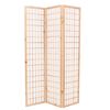 vidaXL 3 paneles, term&eacute;szetes, jap&aacute;n st&iacute;lus&uacute; parav&aacute;n 120 x 170 cm