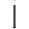 vidaXL szenzoros oszlopl&aacute;mpa 110 cm fekete IP44