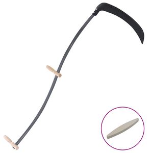 vidaXL Kasza k&ouml;sz&ouml;rűkővel 145 cm