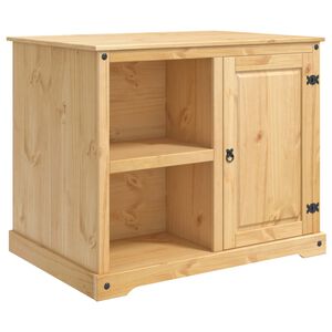 vidaXL Konyhai sziget szett M&eacute;zes Viasz 112 x 77 x 91,5 cm T&ouml;m&ouml;r fenyő