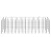 vidaXL horganyzott ac&eacute;l gabion magas&aacute;gy&aacute;s 180 x 50 x 50 cm