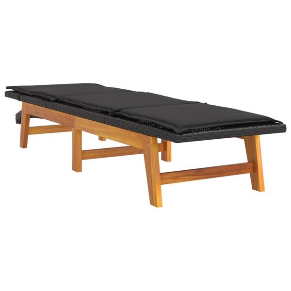 vidaXL polyrattan &eacute;s t&ouml;m&ouml;r ak&aacute;cfa nap&aacute;gy p&aacute;rn&aacute;val