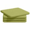 vidaXL &Uuml;lőp&aacute;rn&aacute;k 4 pcs Vil&aacute;gos z&ouml;ld 40 x 40 x 3 cm sz&ouml;vet