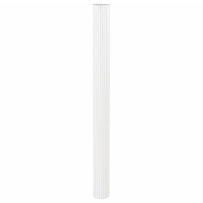 vidaXL fehér bambusz térelválasztó 165 x 800 cm