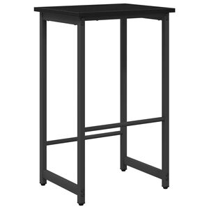 vidaXL B&aacute;rsz&eacute;k Fekete T&ouml;lgy 40 x 32 x 64 cm Szerelt Fa